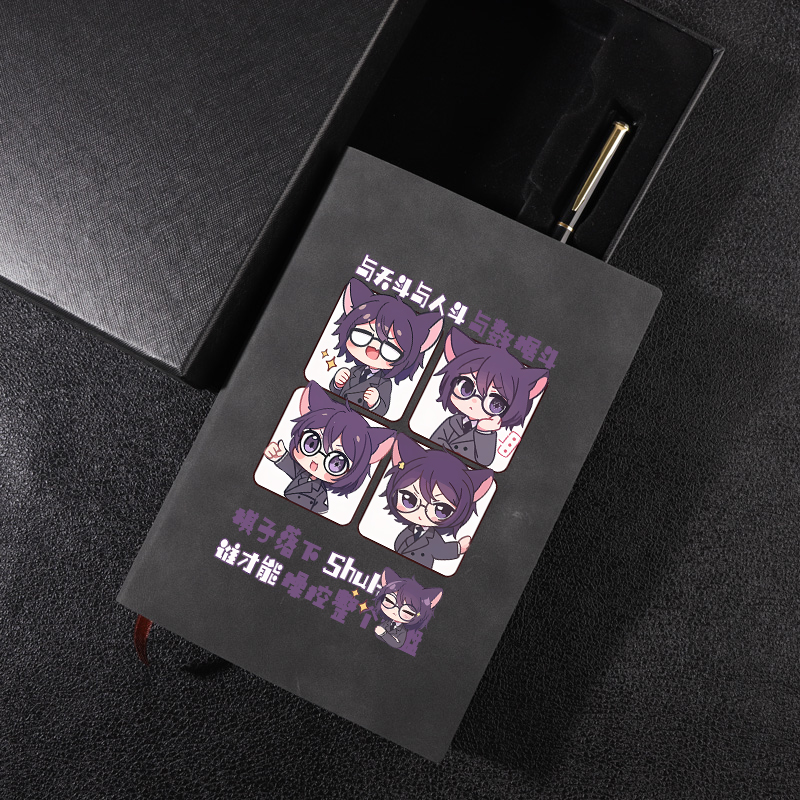 鼠克之疯狂童话a5商务国潮笔记本笔记本子大学生日记本高档复古