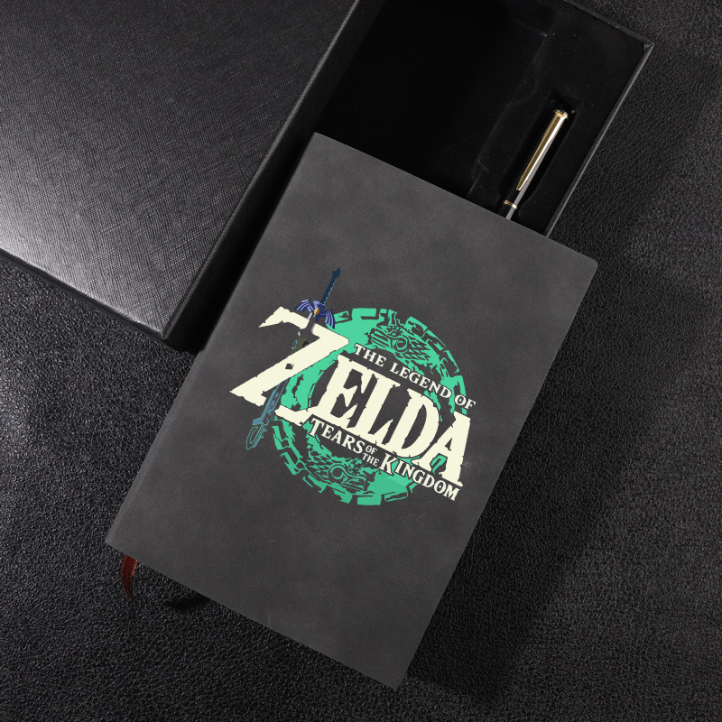 塞尔达传说王国之泪switch游戏周边大师之剑笔记本日记本礼物本子