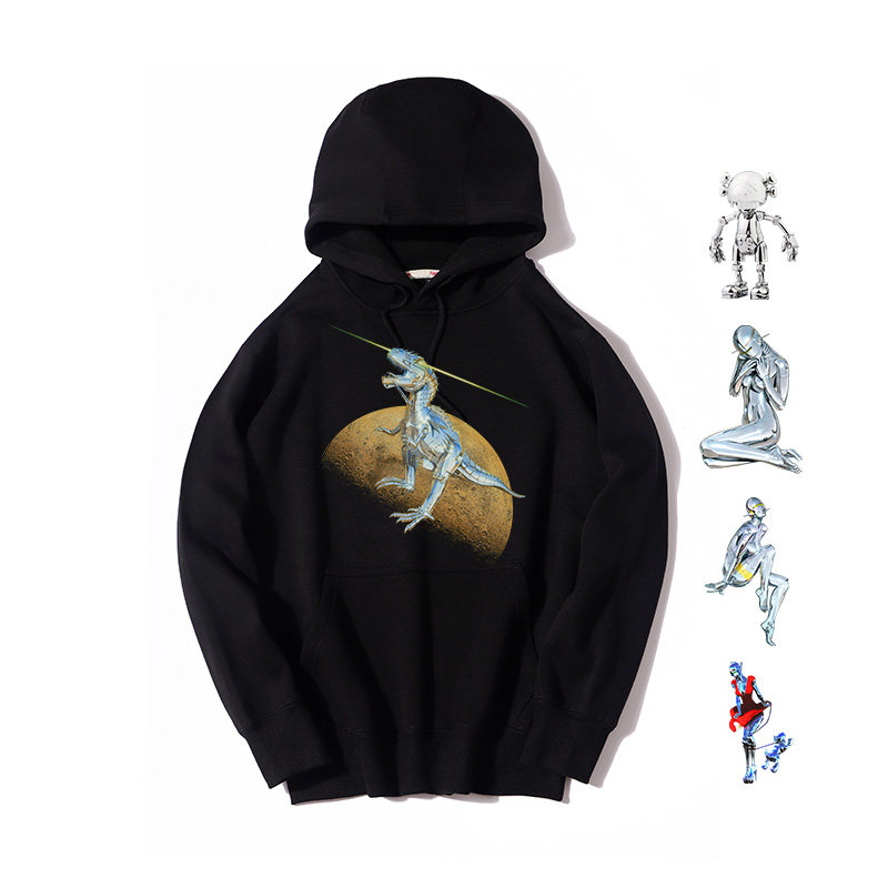 空山基春秋男女情侣宽松休闲帽衫卫衣美式复古空山基连帽卫衣,模玩/动漫/周边/娃圈三坑/桌游,动漫T恤/鞋帽/服装,淘宝优惠券,粉丝福利购,淘宝优惠卷