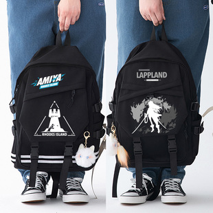 明日休闲背包方舟罗德岛阿米娅游戏周边双肩背包学生双肩包痛包