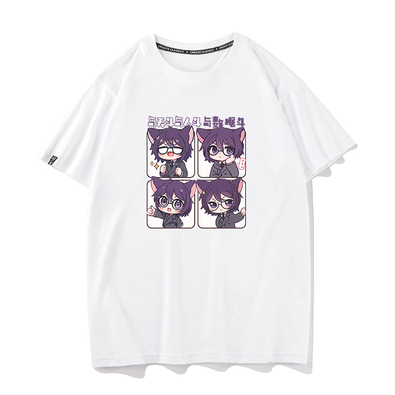 鼠克之疯狂童话周边衣服奇喵宇宙同人周边短袖T恤男女情侣装半袖
