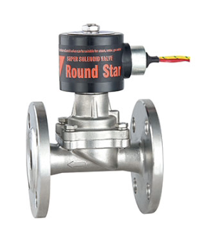 余姚圆星 黄铜蒸汽法兰电磁阀 RSPS-15JF 20JF 25JF 32 40 50零压