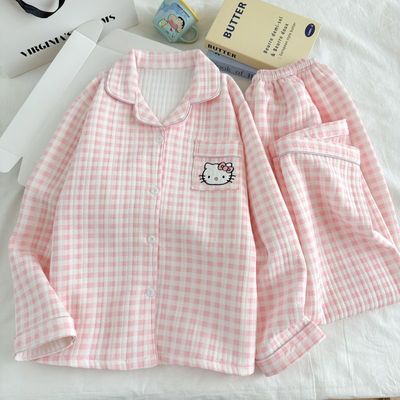 HelloKitty卡通睡衣女款2025新款