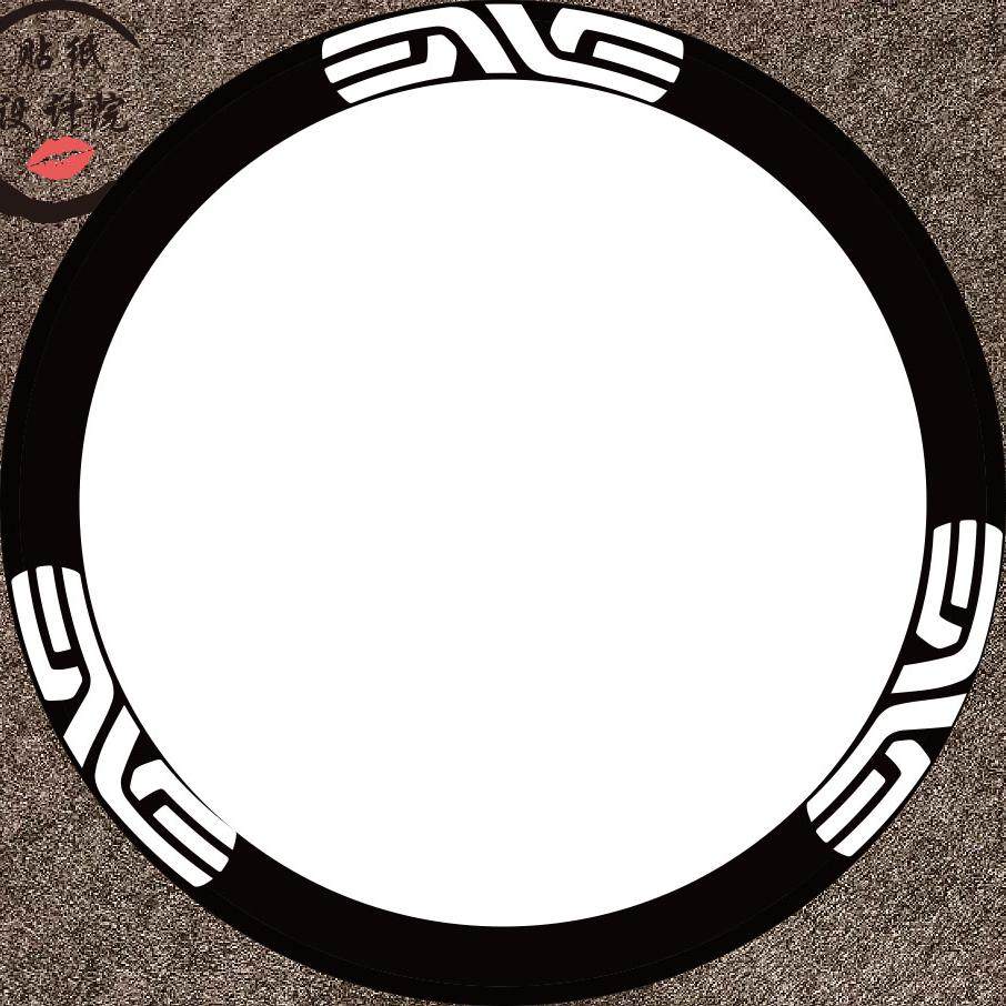 ENVE 公路自行车轮组贴纸公路车自行车轮圈贴纸轮毂防水贴DIY定制