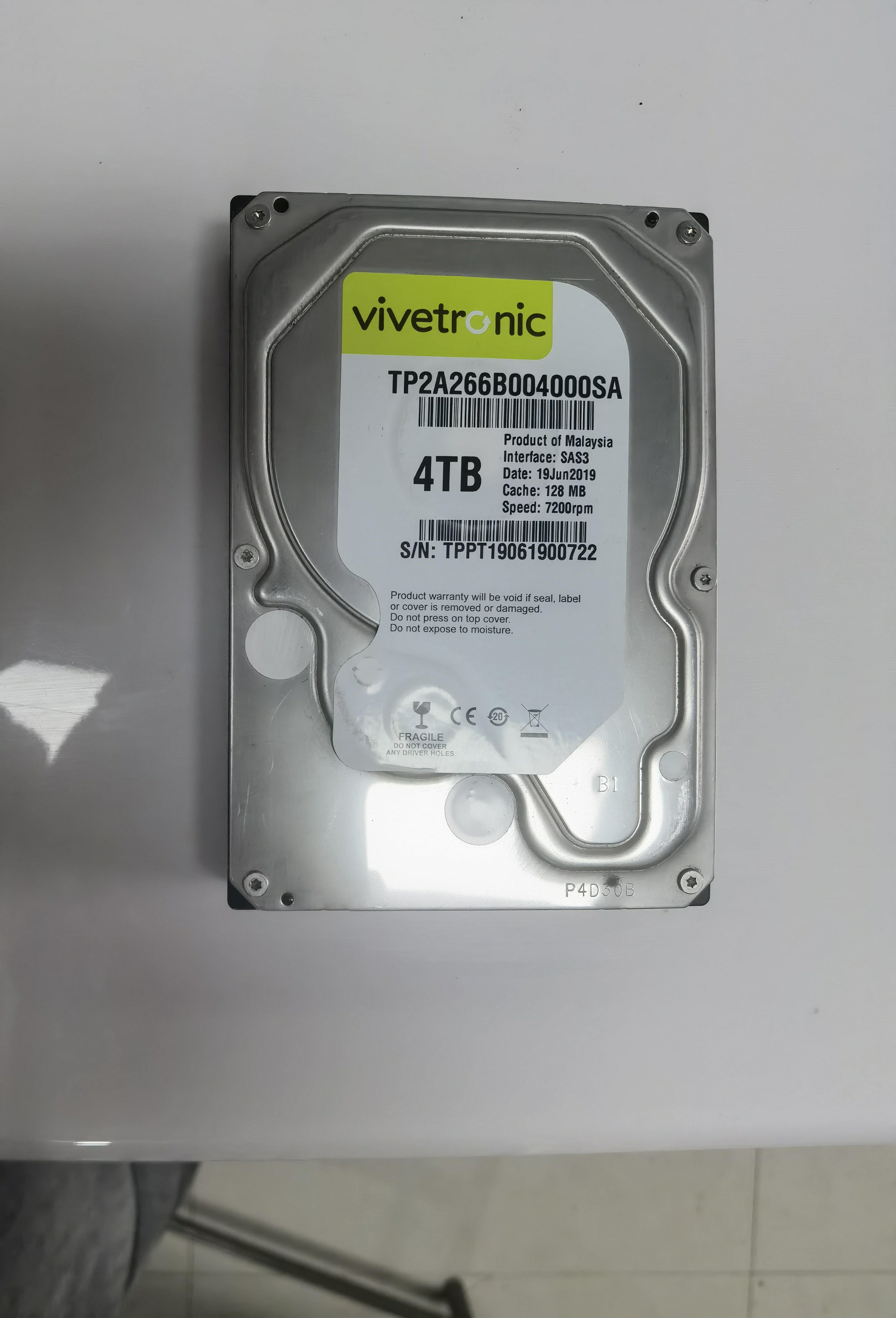 拆机4t sas接口企业级服务器硬盘