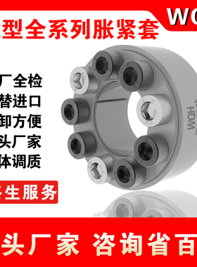 涨紧套Z2胀紧套 ZT2免键轴套 EUX66胀紧联结套  WQH200胀套膨胀套