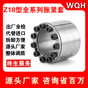 Z18型胀紧套WQH810胀套涨紧套涨套EUX61免键轴套涨紧轴套联结套