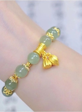 新中式两世欢手链女ins小众设计百搭diy闺蜜手串送女友手饰