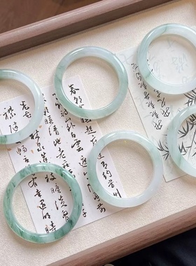 新中式琉璃清冷风手镯仿玉国风白月光古风汉服小红书配饰同款闺蜜