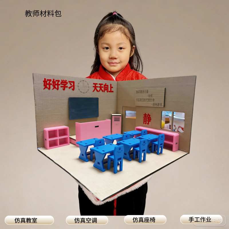 课堂日常生活场景手工diy材料包