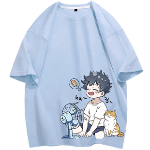 短袖t恤男夏季纯棉2025新款青少年初中生高中生夏装半袖男生衣服