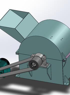 J171-饲料破碎机设计CAD图纸