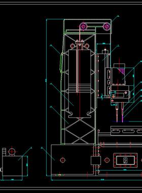 J592-四轴头多工位同步钻床设计/机械结构设计CAD图