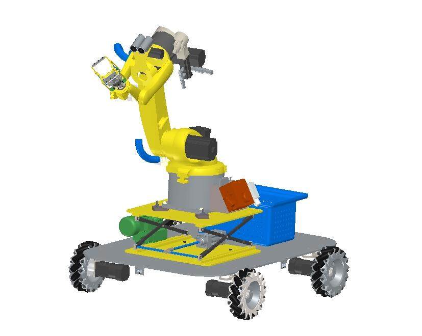 j1418-果实采摘机械手设计-柑橘苹果采摘机器人[三维 cad图 说明]