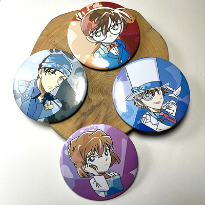 名侦探柯南徽章扎痛包装饰