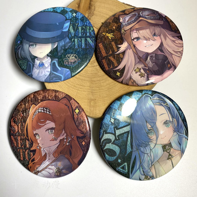 重返未来双闪吧唧马口铁徽章