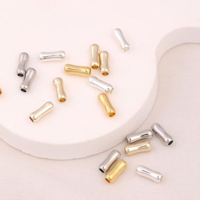 金串珠岑铜管珠手链配珠镀腰银饰