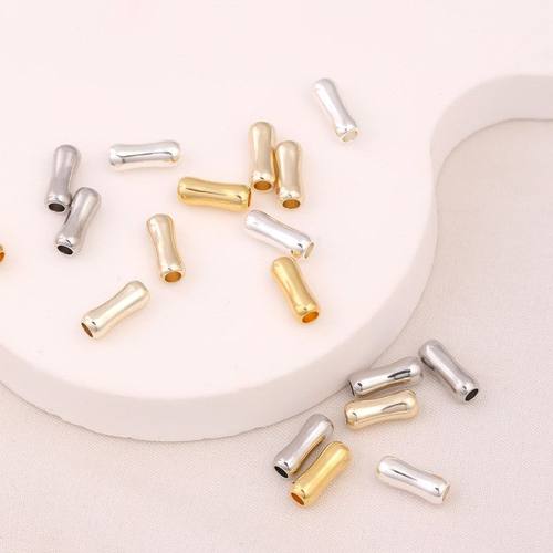 金串珠岑铜管珠手链配珠镀腰银饰