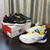 出口美国外贸男士 耐磨防滑减震男球鞋 低帮透气专业运动鞋 羽毛球鞋