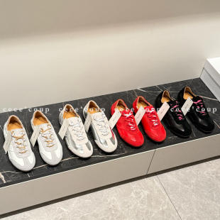 Shoe 26FW 圆头薄底系带芭蕾舞德训鞋 新品 INSHUA宝藏