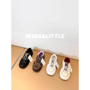男女同款 INSHUA 厚底拼色休闲运动鞋 26s新款 通勤天菜 闭眼冲