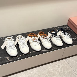 INSHUA经典 经典 拼色做旧系带休闲板鞋 26FW 匕入 新品