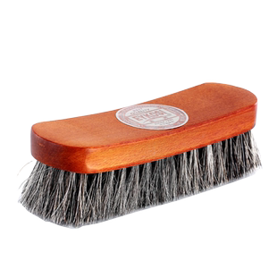 逸柯鬃毛刷鞋刷打鞋油刷子猪鬃刷马鬃刷不伤皮打油省力鞋刷子抛光