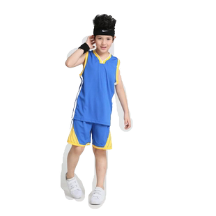 儿童欧文球衣篮球服套装幼儿园男女定制训练比赛队服团购背心绿军