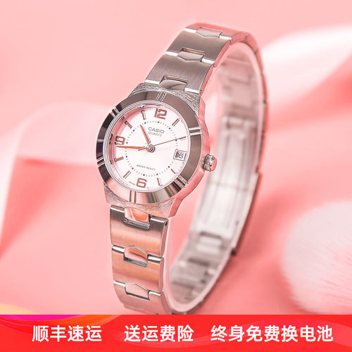 防水卡西欧情人节礼物简约手表