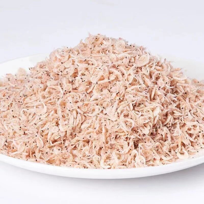 红虾皮500g咸虾皮淡干新鲜咸虾皮虾干虾米即食干货自晒