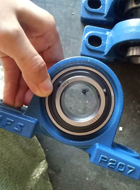 带座外球面轴承支架UCP204 205 206 207 208铸铁 轴承带座 固定座