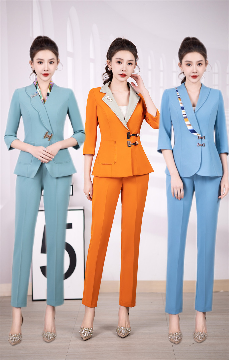 dj公主工作服春夏款夜场ktv包房服务员夜总会酒店前台女工衣裤装图片