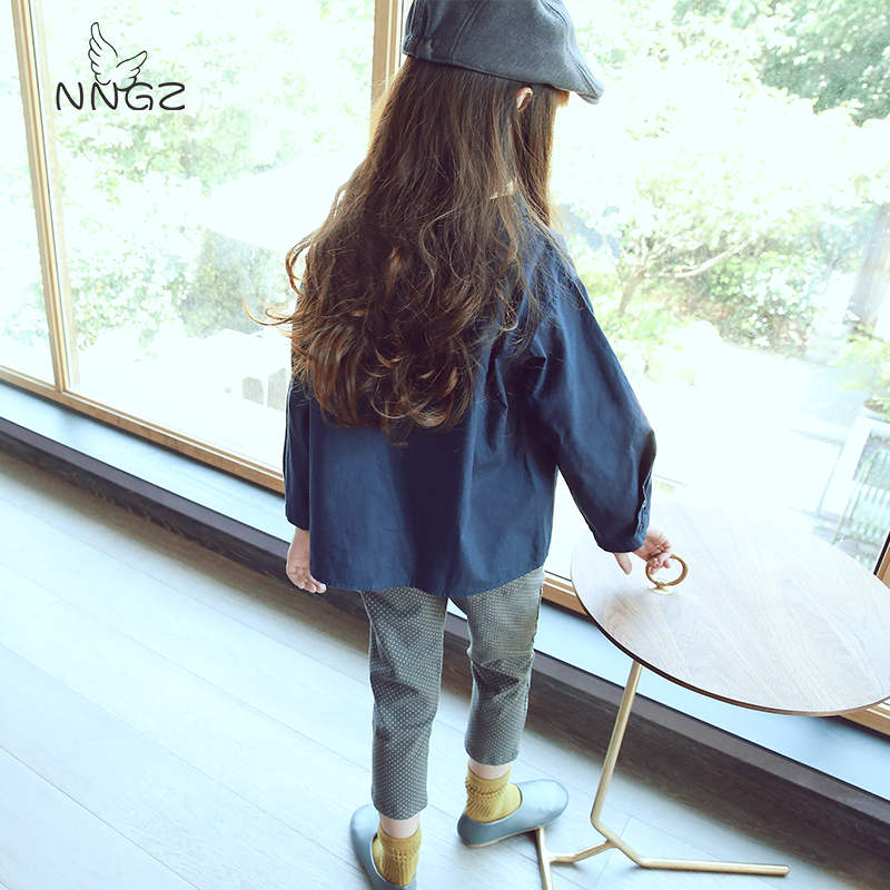 Chemise fille NNGZ à manche longue - Ref 2088666 Image 4