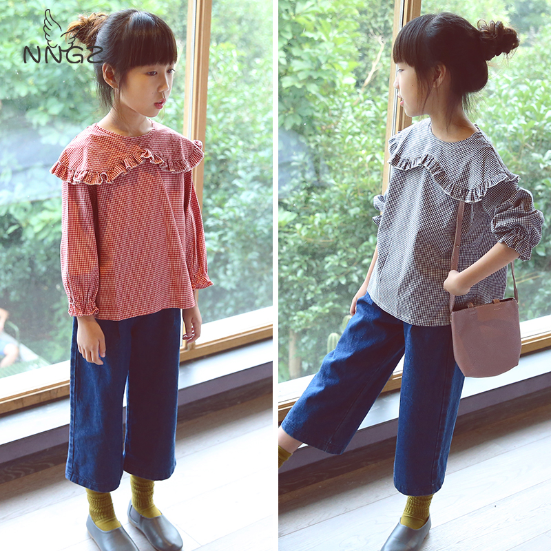 Chemise fille NNGZ à manche longue - Ref 2088662 Image 1