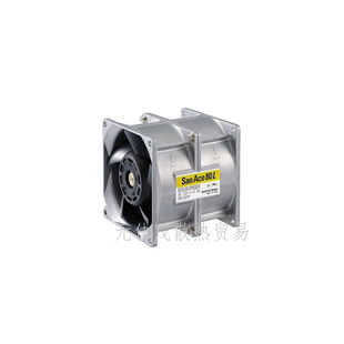 山洋SanAce80L 9CRL0812P8G001 8080长寿命双重反转金属散热风扇