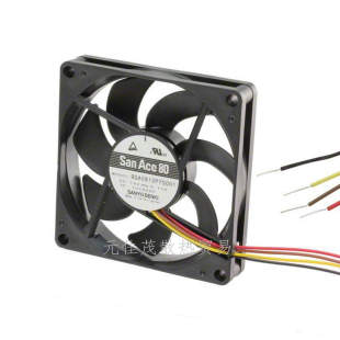 全新原装SanAce80 山洋9GA0812P7G/S001 12V 0.17A 0.29A散热风扇