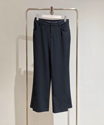 大雅家春夏款时尚百搭开衩喇叭九分裤 HFKPA6402A-1999