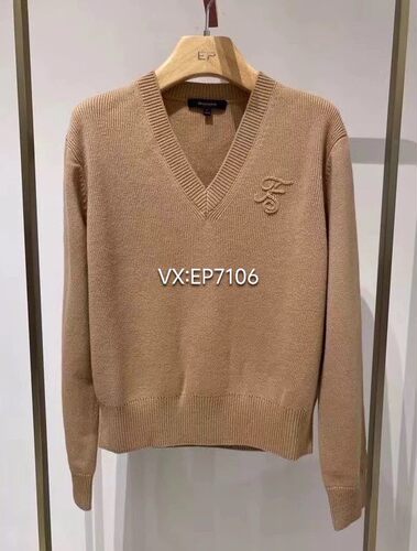 大雅家秋冬款时尚V领宽松绵羊毛长袖套头毛衣 HFJAW9502A-2999