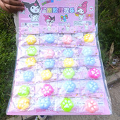 创意发泄解压新款 极光猫爪硅胶捏捏仿真可爱减压玩具回弹神器地摊