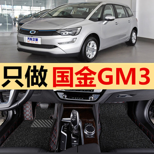 适用于2018年新款 国金GM3汽车脚垫MPV全包围丝圈可拆卸内饰电动