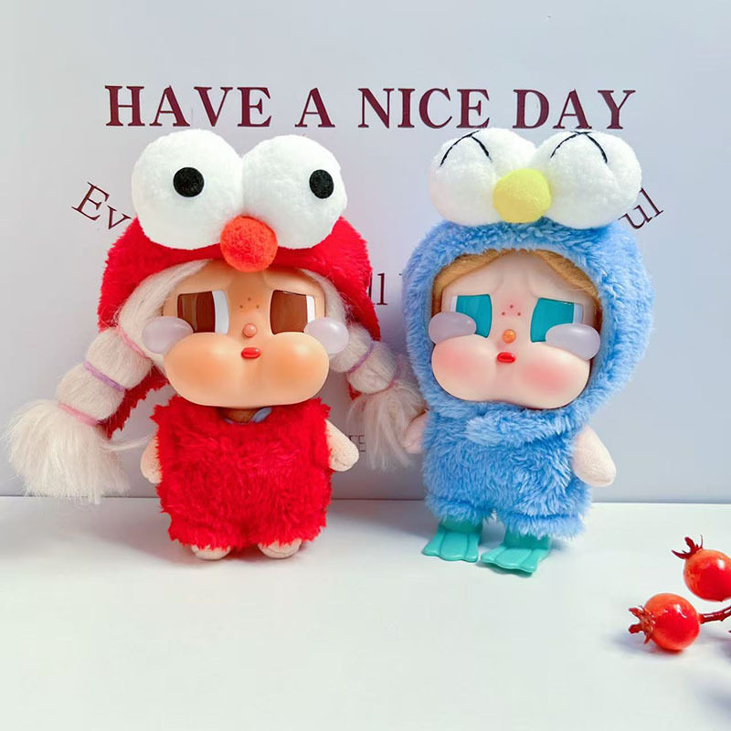 crybaby娃衣眼泪工厂哭娃毛衣搪胶衣服盲盒公仔着替芝麻街套装萌,模玩/动漫/周边/娃圈三坑/桌游,潮玩娃衣,淘宝优惠券,粉丝福利购,淘宝优惠卷