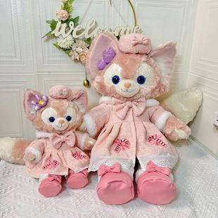 S/M号玲娜贝儿公仔娃衣粉色呢子小香风裙套装星黛露玩偶着替可爱