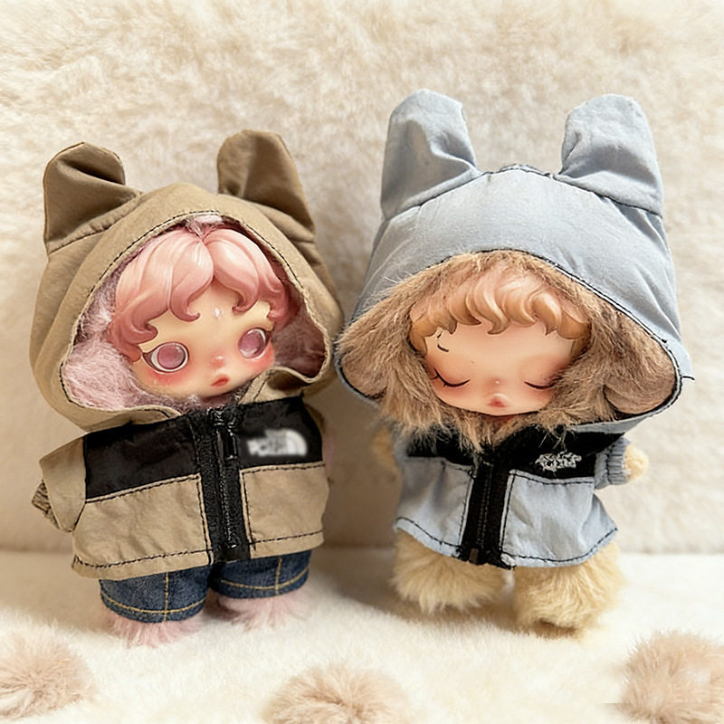 潮玩SP娃衣北北冲锋衣可爱17cm娃衣光织园系列毛绒玩偶衣服,模玩/动漫/周边/娃圈三坑/桌游,潮玩娃衣,淘宝优惠券,粉丝福利购,淘宝优惠卷