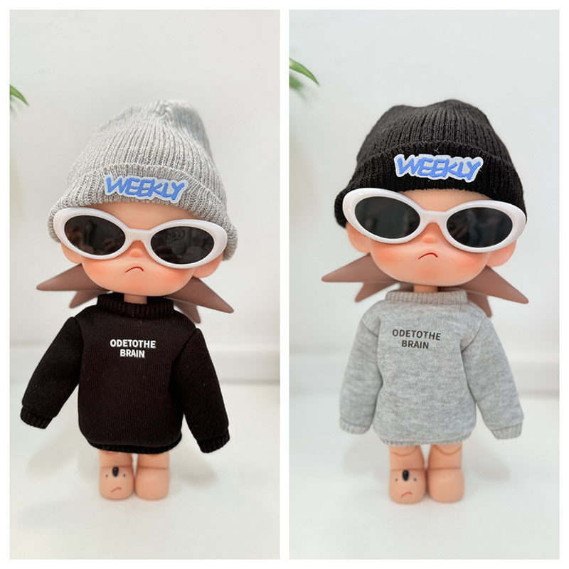 娃衣 20cm心之向往嘎子姐衣服潮酷时尚卫衣帽子眼镜套装Zsiga着替,模玩/动漫/周边/娃圈三坑/桌游,潮玩娃衣,淘宝优惠券,粉丝福利购,淘宝优惠卷