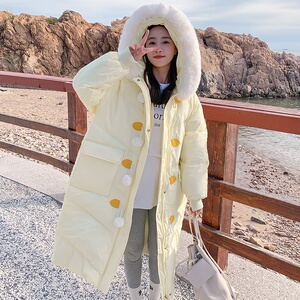 【现货】 冬装中长款大毛领羽绒棉服235- M610- P195- K278图片