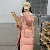 【现货】牛角扣中长款棉服外套235-9956-P195-控278，女装棉衣/棉服，金十上