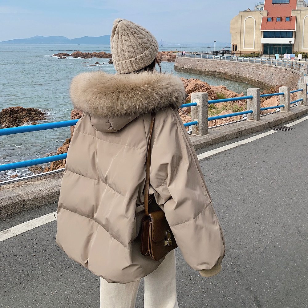 【现货】冬装大毛领短款棉衣235-M602-P165-K248,女装棉衣/棉服,金十上
