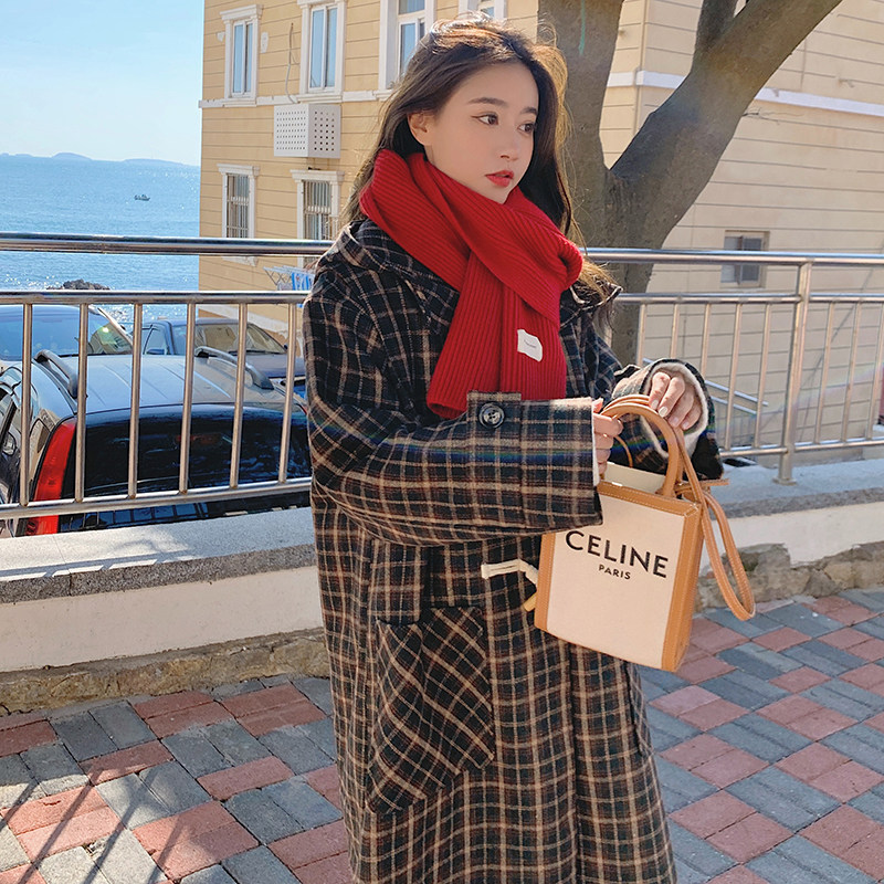 【现货】韩版宽松学院风毛呢外套235-9916-P185-控268,女装毛呢外套,金十上