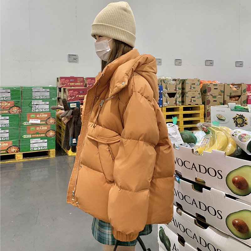【现货现货】设计感短款羽绒服外套235-390-P265-控378,女装棉衣/棉服,金十上