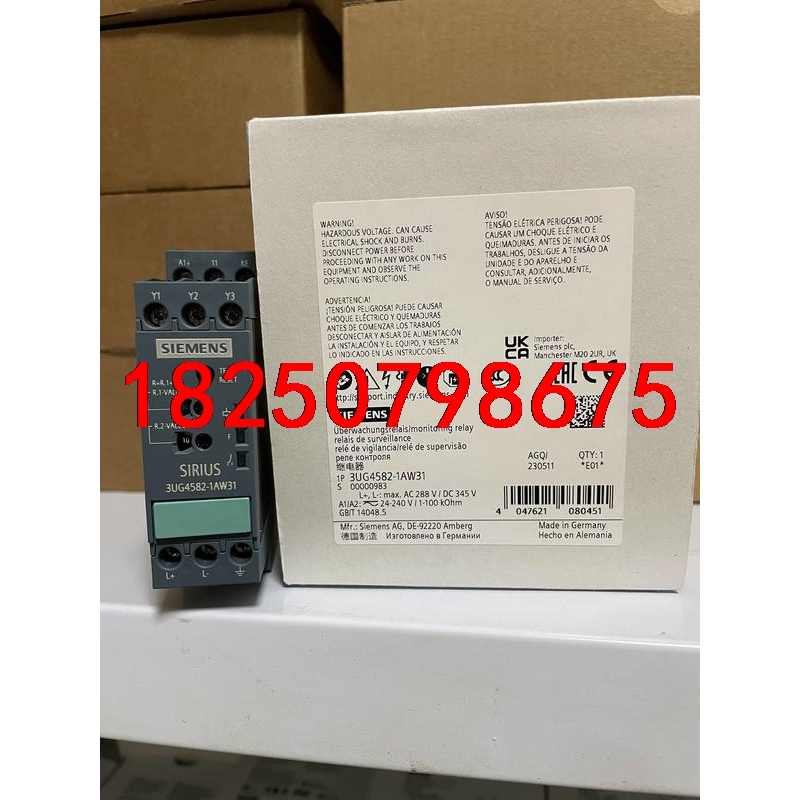 3UG4582-1AW31  绝缘监测继电器 用于非接地式(议价